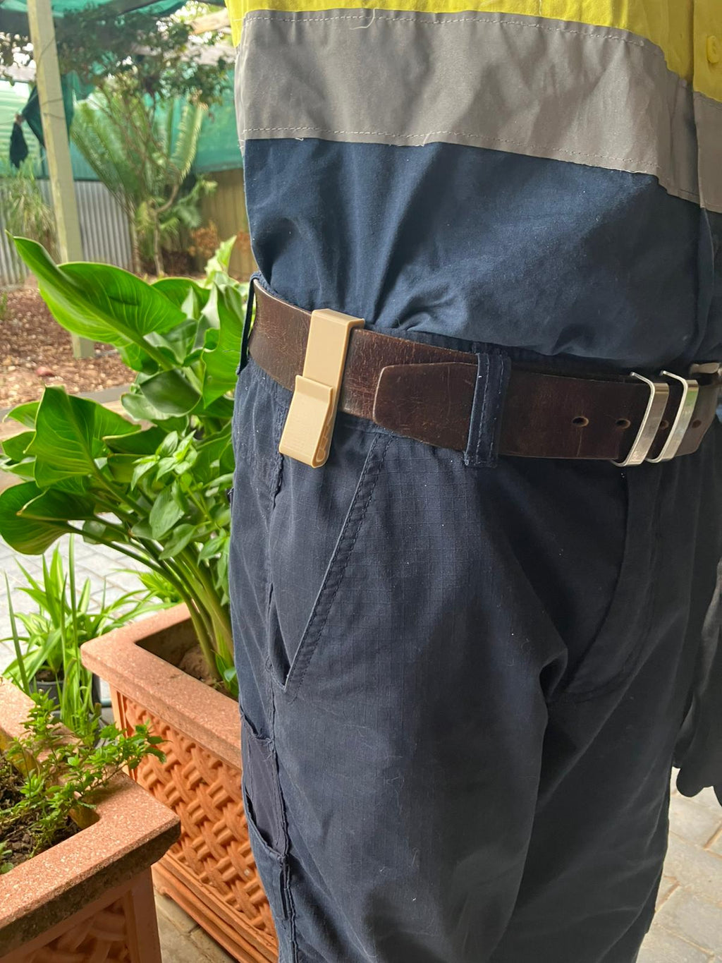 GripClip — Safety Glove Belt Clip