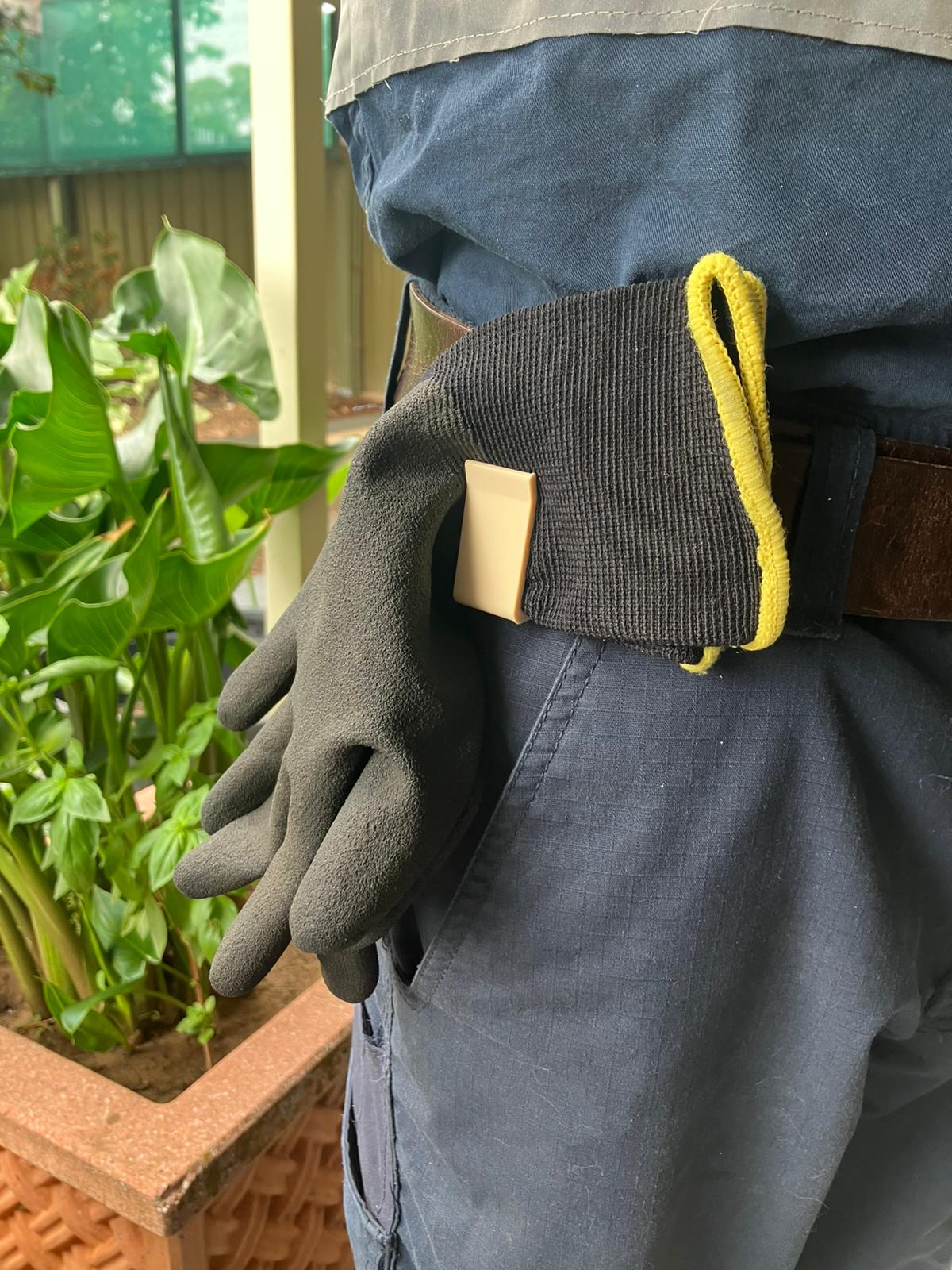 GripClip — Safety Glove Belt Clip