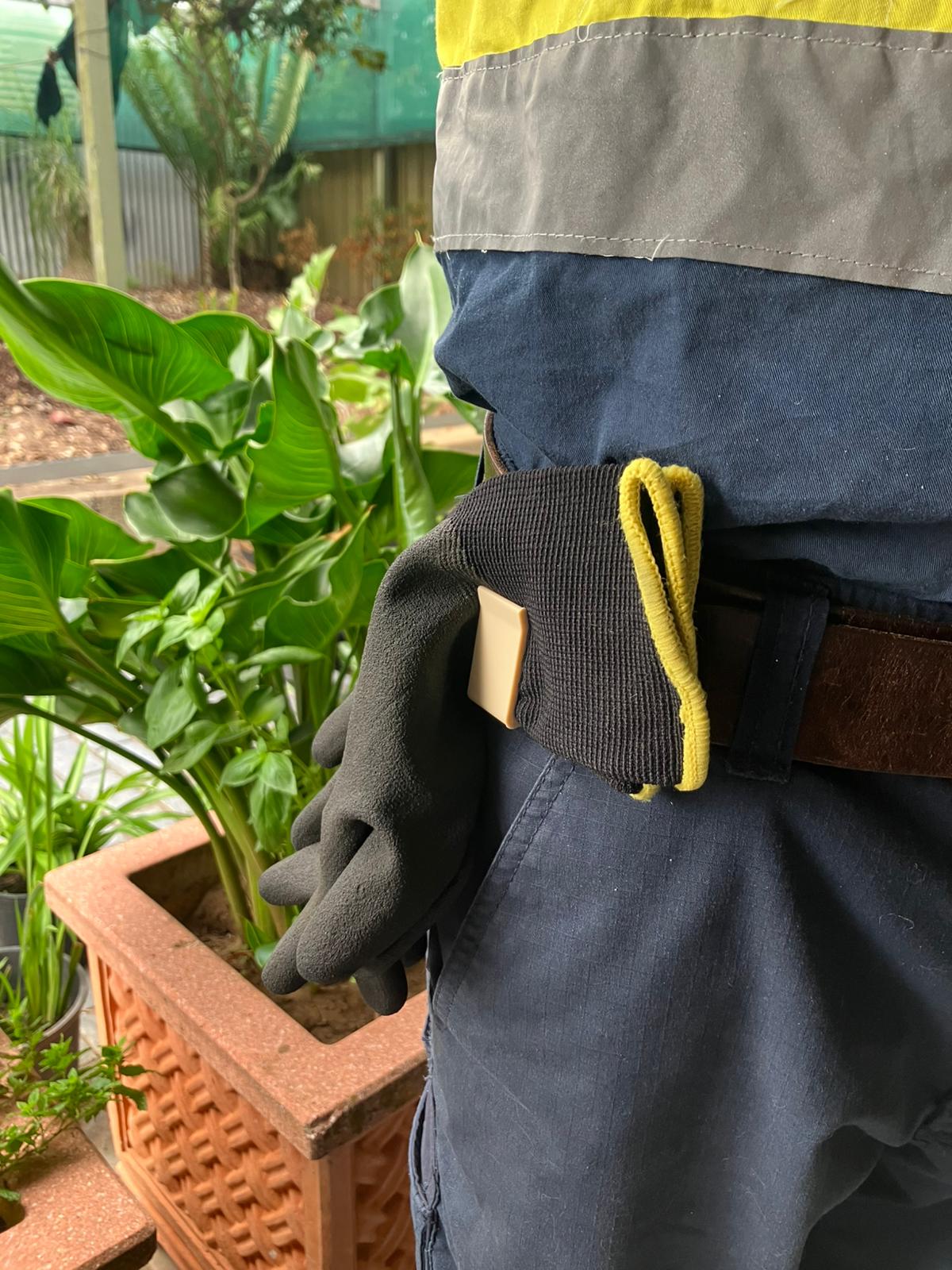 GripClip — Safety Glove Belt Clip